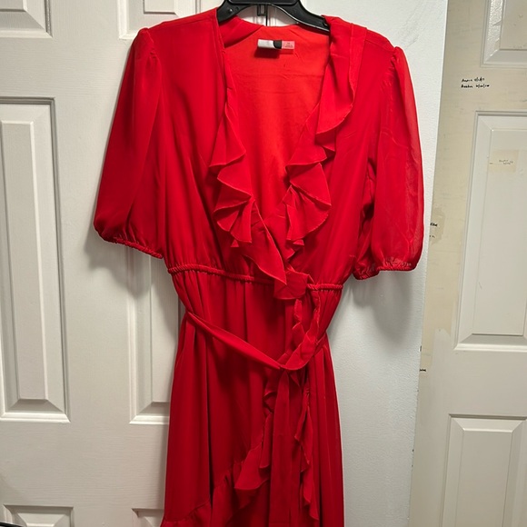 Red dress size 16 - Picture 1 of 3